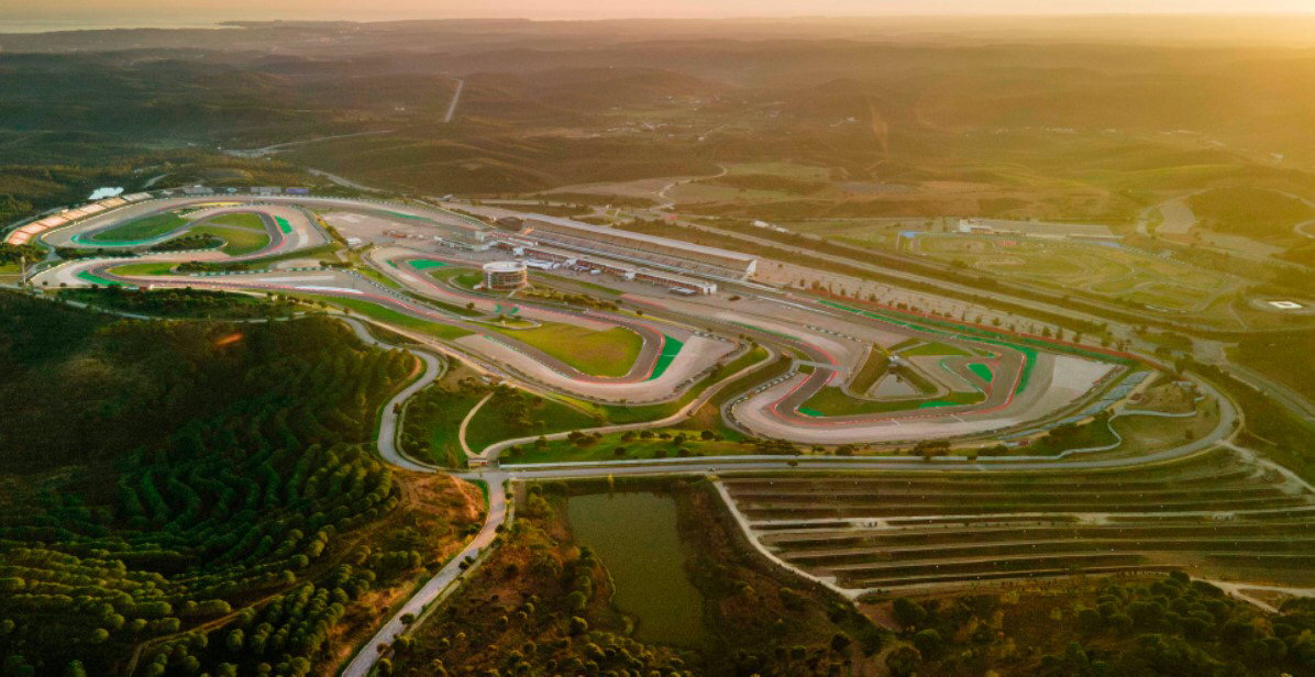 Circuit Portimao depuis le ciel